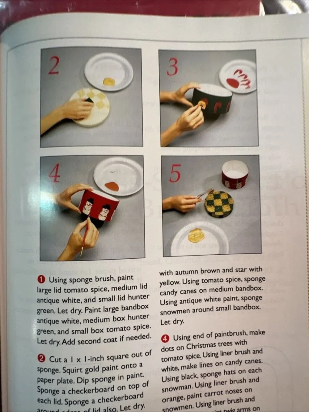 Treasury Of Christmas Cooking Crafts & Gifts Hardcover Book